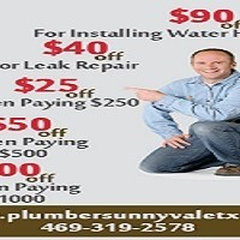 Plumber Sunnyvale TX