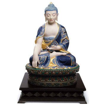 Lladro Shakyamuni Buddha Golden Figurine 01012526