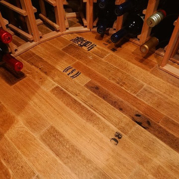 Lower Level Remodel with Wine Cellar in Wauwatosa