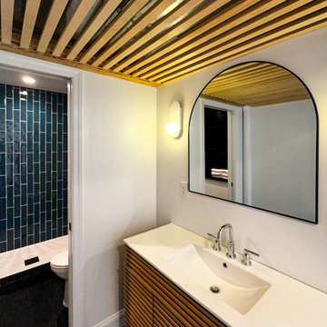 Maplewood, basement bath/bed Adittion