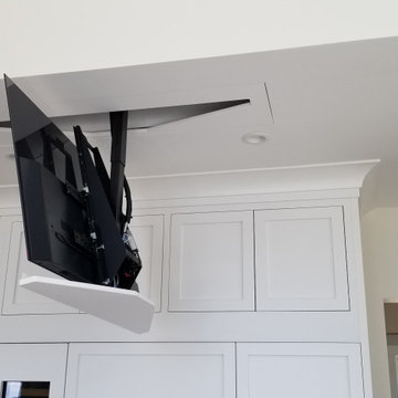 Rotating Kitchen TV
