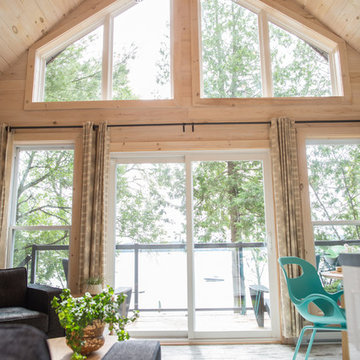 Meet BUNKIE!  A 320 Sq Foot Cottage bursting with style & design!