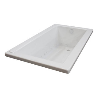 Kohler - Underscore Rectangle 60 X 32 Drop-In Bath - White