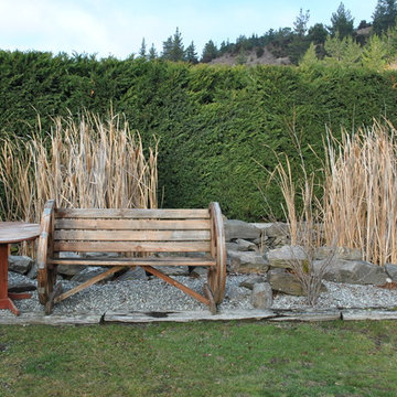 Vicki's Railway Sleeper Garden Landscape