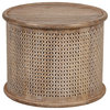 Sumter 23"Diameter Mango Wood Drum Coffee Table