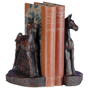 Horse and Colt Bookends