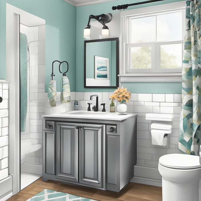 A small bathroom