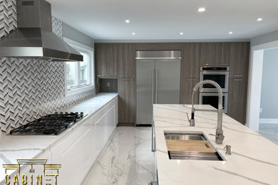Example of a kitchen design in Philadelphia
