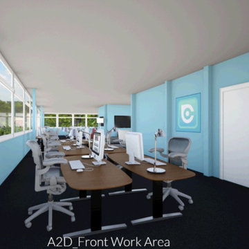 A2D Downtown Austin Commercial Office Space - Modern