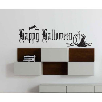 Halloween Happy Halloween Holiday Vinyl Wall Decal