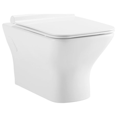 Swiss Madison Carre Wall-Hung Elongated Toilet Bowl
