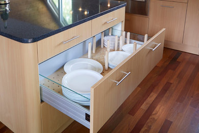 Example of a trendy kitchen design in Baltimore
