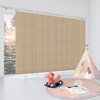 Bisque 6-Panel Track Extendable Vertical Blinds 98-130"W