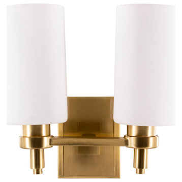Tallulah Traditional Frosted Glass Wall Sconce