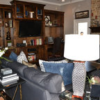 Ralph Lauren style living room