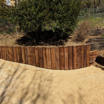 Soutènement en bois