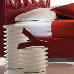 Twist Round Side Table - Side Tables & End Tables