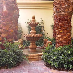 Fountain 022a - Outdoor Fountains And Ponds