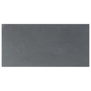 MSI S624G 6" x 24" Rectangle Floor and Wall Tile - Textured - Montauk Blue