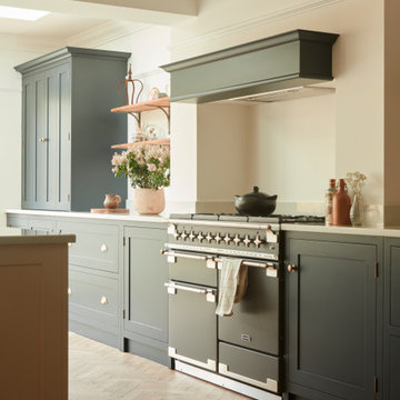 Green Shaker Kitchens