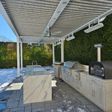 Open Aire Alfresco Competes Against The Elements Of Weather