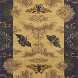 Tibetan Butterfly Rug - Rugs