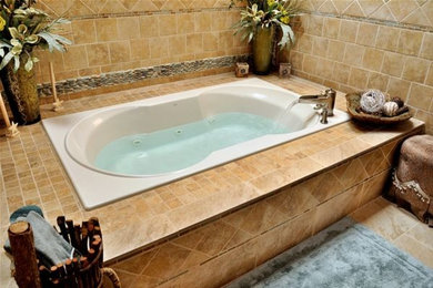 Elegant bathroom photo in Other