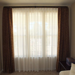 Before and After Draperies - Curtains