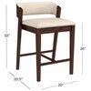 Hillsdale Dresden Wood Counter Height Stool