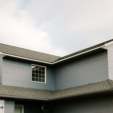 GAF Timberline HD Architectural Shingles in Slate on Residential Roof