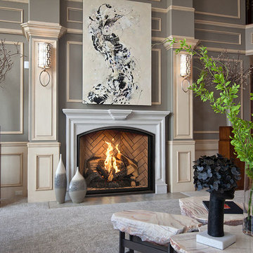 TC36 Arch gas fireplace
