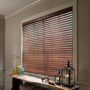 Light Wood Blinds