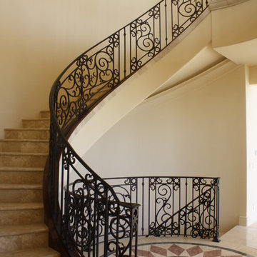 Stair Railing and Balcony