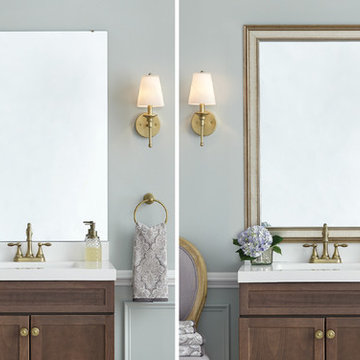 MirrorMate Frame Bathroom Makeovers