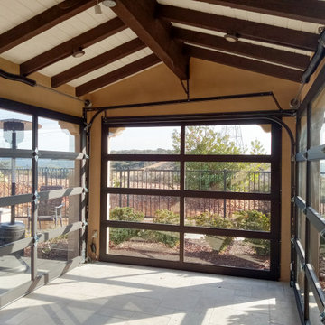 Full View Door Patio Enclosure – Carmel Valley (92130)