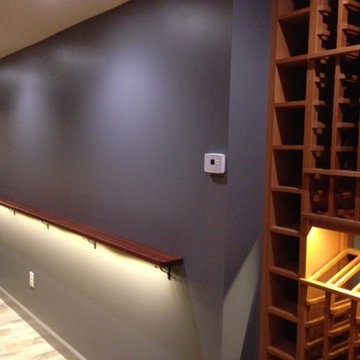 Affordable Philippine Mahogany wine cellar