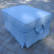 Чехол для пуфика (табурета для ног) Экторп Икеа