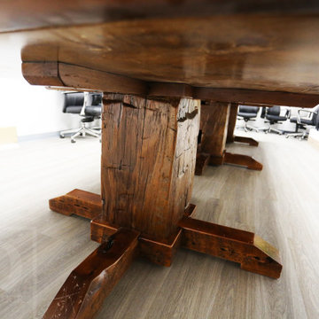 Boardroom Tables made from Reclaimed Wood