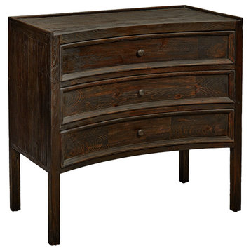 Palmdale 36" Concave Reclaimed Pine Bachelor's Chest