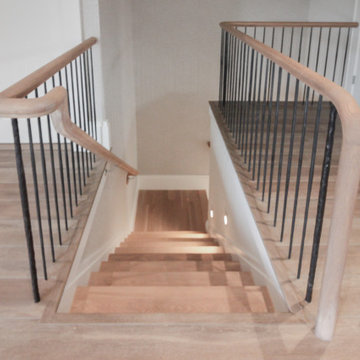 Project #81 | Modern Staircase with Integrated Seating