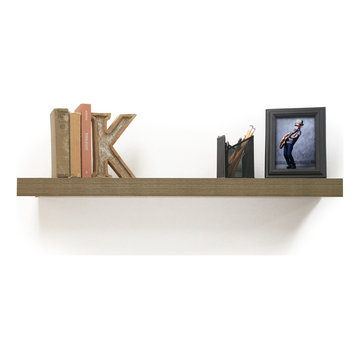 InPlace 48" Floating Shelf Grey Oak - 9602042E