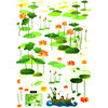 Attractive Lotus - Wall Decals Stickers Appliques Home Dcor