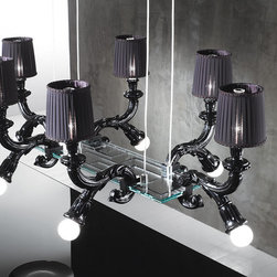 Wood 12 PA Pendant Lamp By Minitalux Lighting - Pendant Lighting