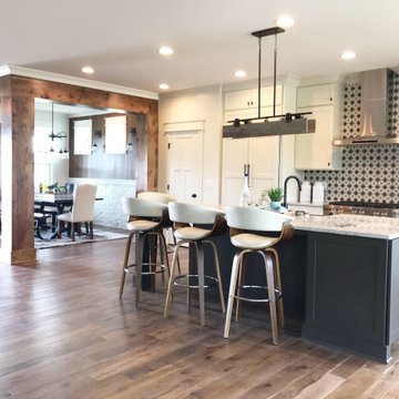 Modern Industrial Model Home