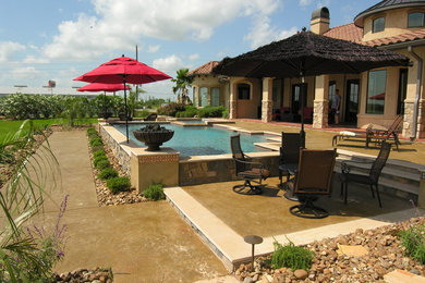 Pool - modern pool idea in Houston