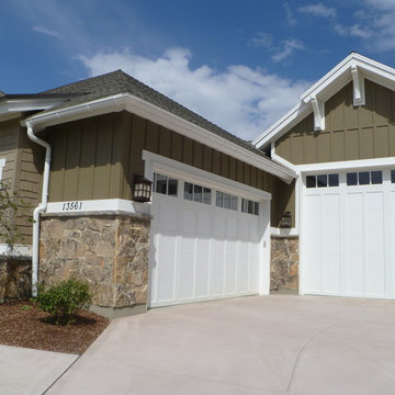 White Half Round Aluminum Rain Gutters