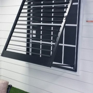Moveable Aluminum Bahama Shutters