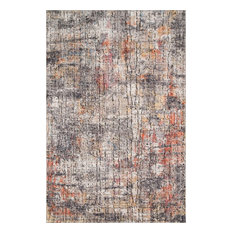Loloi Contemporary 2'-4" X 4' Area Rugs In Graphite Finish MEDUMED-07GTSS2440