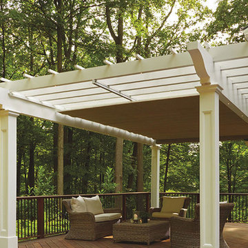 Retractable Pergola Canopy, Morris Plains