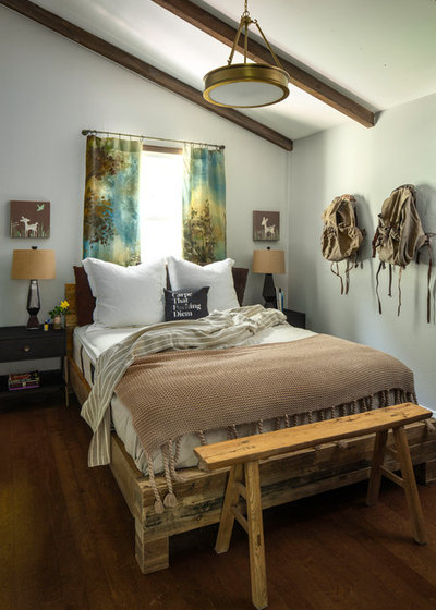 Eclectic Bedroom by Shannon Ggem Design